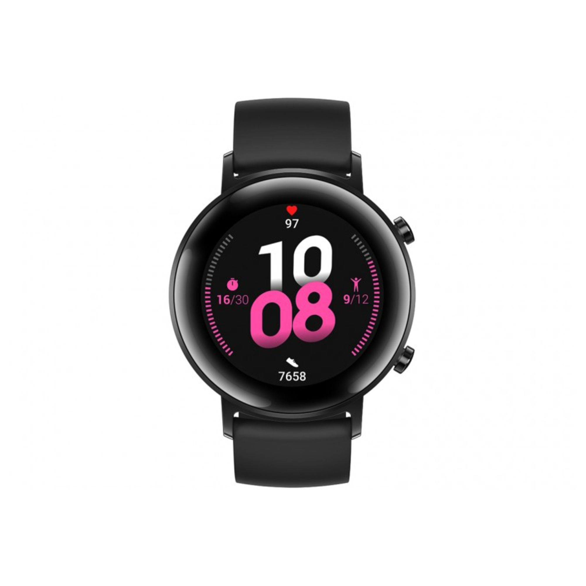 Huawei WATCH GT 2 3,05 cm (1.2 ) AMOLED 42 mm Numérique 390 x 390 pixels Écran tactile Noir GPS (satellite) - Très bon état Très bon état Huawei reconditionné disponible sur Pixmania
