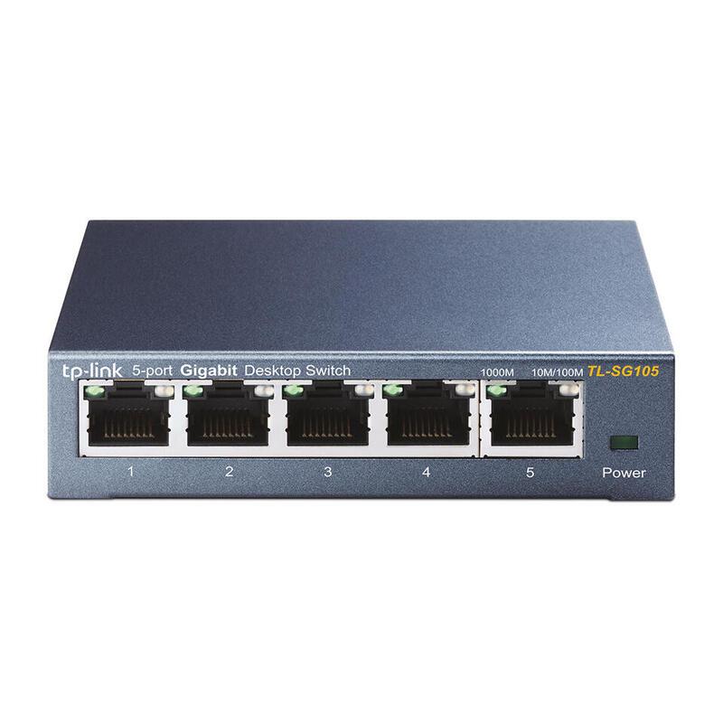 Hub Tp-Link TL-SG105 Reconditionné TP-Link reconditionné disponible sur Backmarket