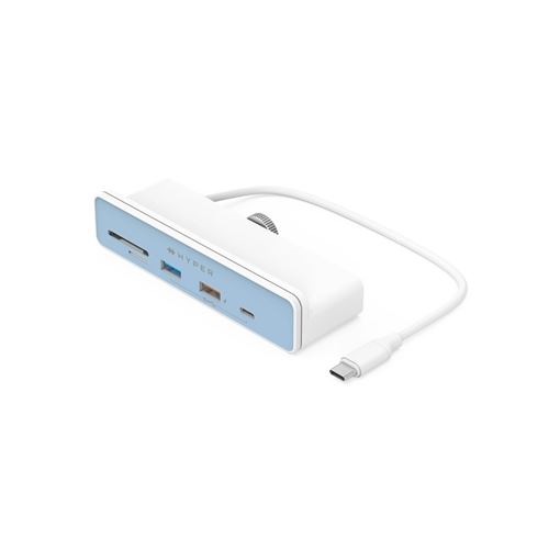 Hub USB Type-C 6 en 1 HyperDrive Blanc pour iMac 24" État correct reconditionné disponible sur Fnac