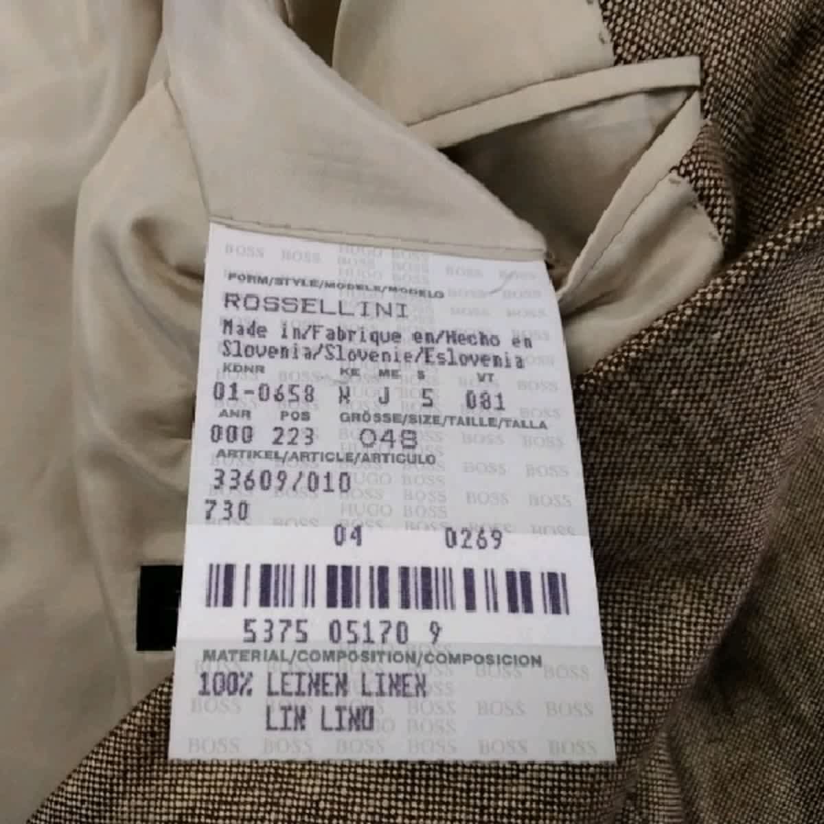 Voir photo 6 de Hugo boss - veste en lin - taille XL Hugo boss - veste en lin - taille XL Très bon état reconditionné photo 6