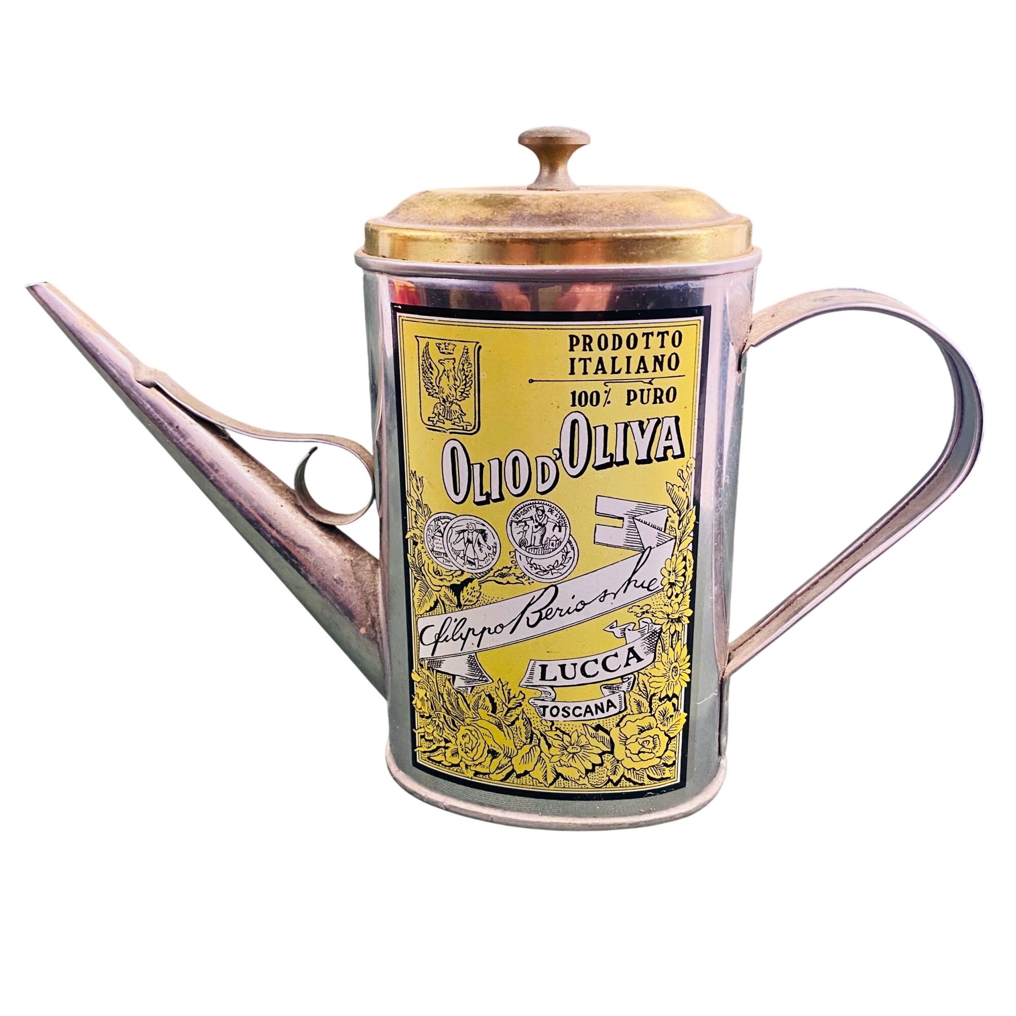 Huilière Vintage Filippo Berio/Pot à huile Inox&Laiton style Italien Bon état - alternatives disponibles sur Dero Huilière Vintage Filippo Berio/Pot à huile Inox&Laiton style Italien Bon état reconditionné (offre indisponible)