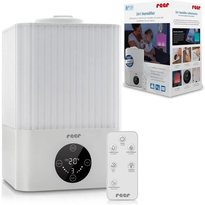 Acheter Humidificateur dair à ultrasons 2en1 avec Affichage LCD et Minuteur - Blanc refurbished - 50,90 € Humidificateur dair à ultrasons 2en1 avec Affichage LCD et Minuteur - Blanc refurbished reconditionné disponible sur Cdiscount Seconde Vie