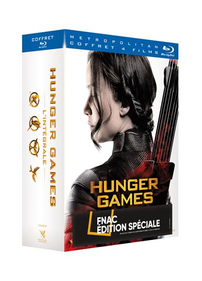 Hunger Games l'intégrale Coffret Edition Collector Fnac Blu-ray État correct reconditionné disponible sur Fnac