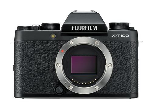 Hybride Fujifilm X-T100 Boîtier nu Noir État correct Fujifilm reconditionné disponible sur Fnac