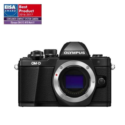 Hybride Olympus E-M10 Mark II Boîtier Nu Noir État correct Olympus reconditionné disponible sur Fnac