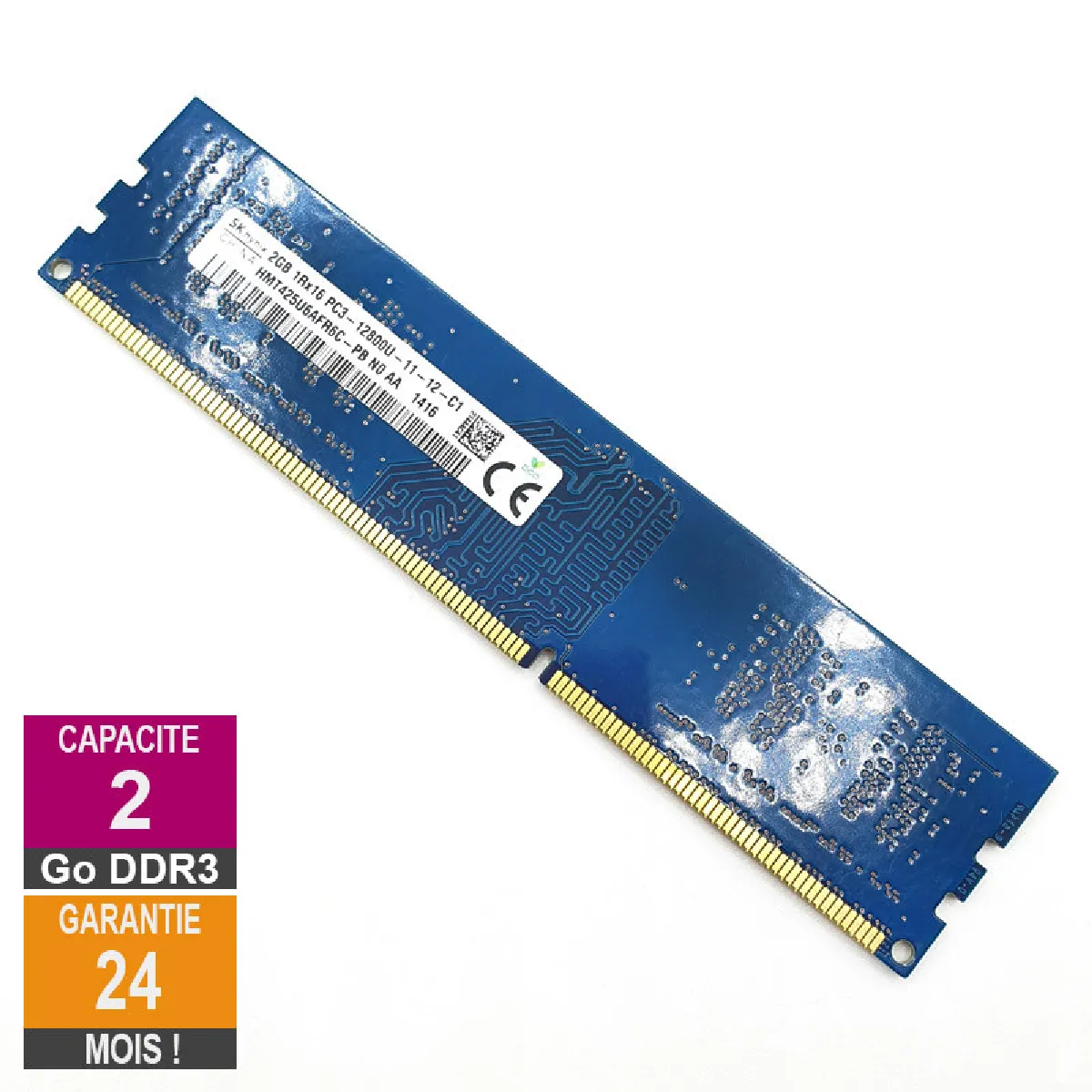 Acheter Hynix HMT425U6AFR6C-PB 2Go 1600MHz DDR3 Reconditionné - 14,69 € Hynix HMT425U6AFR6C-PB 2Go 1600MHz DDR3 Reconditionné SK Hynix reconditionné disponible sur Rue du Commerce Seconde Vie