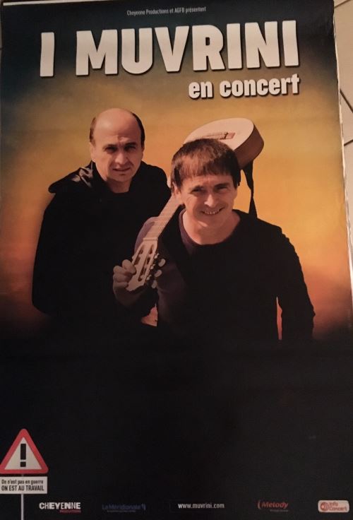 I MUVRINI - En Concert - AFFICHE État correct N/A reconditionné disponible sur Fnac
