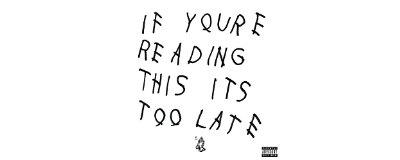If You're Reading This It's Too Late État correct reconditionné disponible sur Fnac