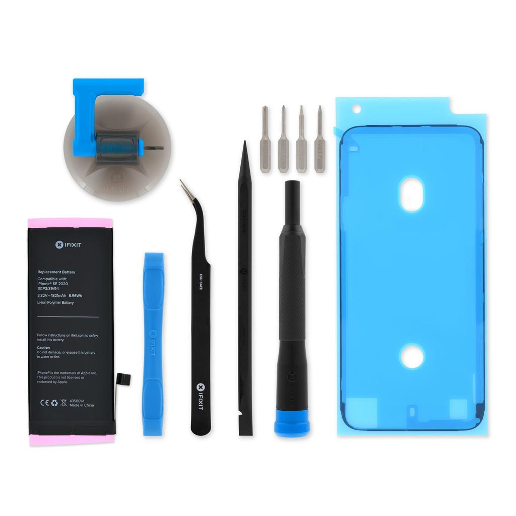 iFixit iPhone SE 2020 Kit de réparation Batterie Reconditionné - 37,95 € iFixit iPhone SE 2020 Kit de réparation Batterie Reconditionné iFixit reconditionné disponible sur Backmarket