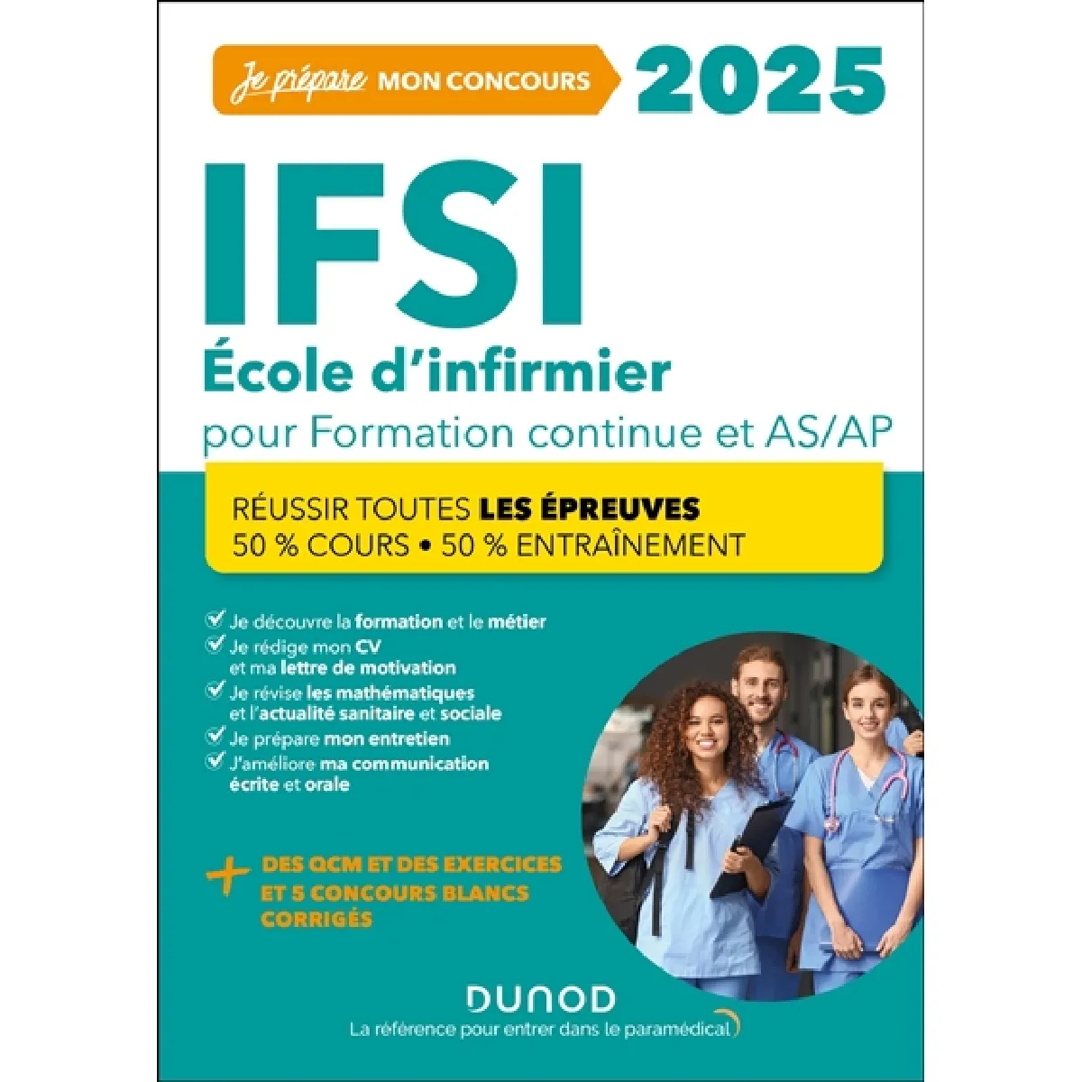 Acheter IFSI 2025 : école d'infirmier pour formation continue et AS-AP : réussir toutes les épreuves, 50 % cours, 50 % entraînement État correct - 10,45 € IFSI 2025 : école d'infirmier pour formation continue et AS-AP : réussir toutes les épreuves, 50 % cours, 50 % entraînement État correct N/A (Il ne s'agit pas d'une marque reconditionné disponible sur Rue du Commerce Seconde Vie