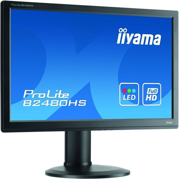 Iiyama ProLite B2480HS-B1 23.6" Noir Très bon état Iiyama reconditionné disponible sur Refurbed