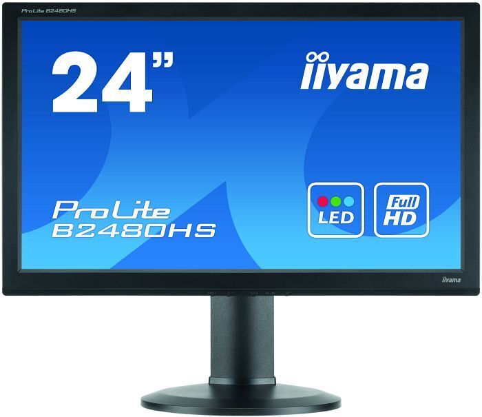 Iiyama ProLite B2480HS-B2 23.6" Noir Très bon état Iiyama reconditionné disponible sur Refurbed