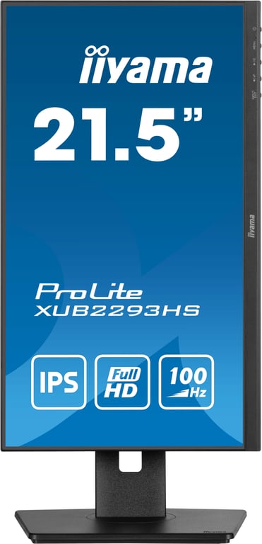 iiyama ProLite XUB2293HS-B6 écran plat de PC 54,6 cm (21.5 ) 1920 x 1080 pixels Full HD LED Noir - Excellent état Parfait état Iiyama reconditionné photo 2 | Dero