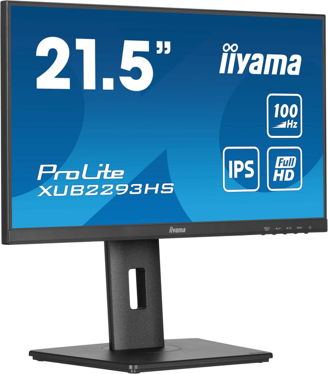 iiyama ProLite XUB2293HS-B6 écran plat de PC 54,6 cm (21.5 ) 1920 x 1080 pixels Full HD LED Noir - Excellent état Parfait état Iiyama reconditionné disponible sur Pixmania | Dero