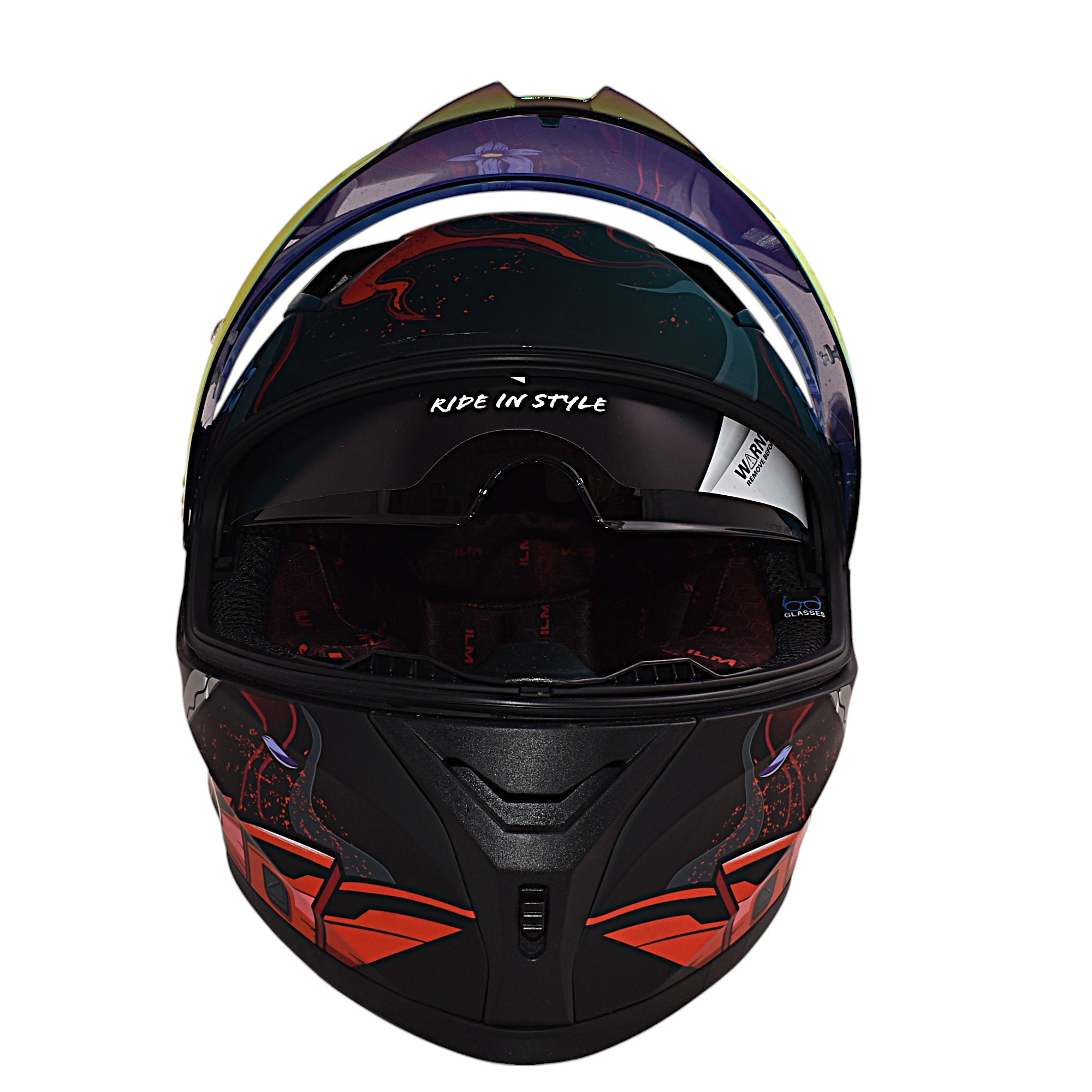 Voir photo 11 de ILM Casque Moto Intégral pour Homme et Femme ILM Casque Moto Intégral pour Homme et Femme Parfait état reconditionné photo 11