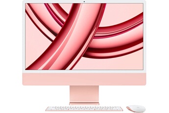iMac 24" 2023 M3 4,1 Ghz 16 Go 512 Go SSD Rose État correct Apple reconditionné disponible sur Darty | Dero