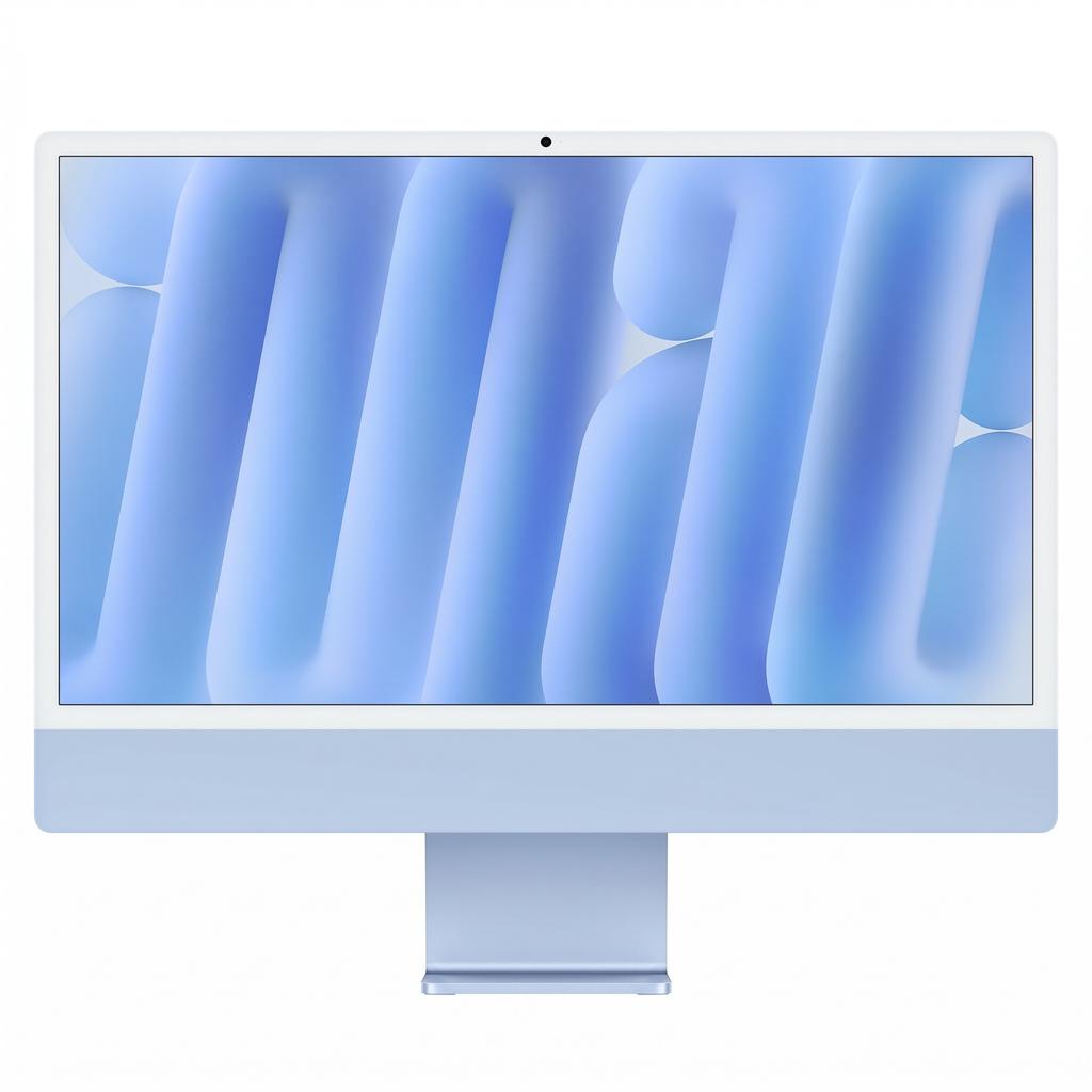 iMac 24" (2024) Apple M4 avec CPU 10 cœurs GPU 10 cœurs - 1 To SSD - 24 GB AZERTY - Français Verre standard Reconditionné Apple reconditionné disponible sur Backmarket