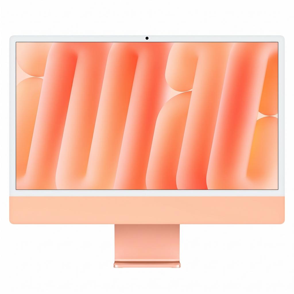 iMac 24" (2024) Apple M4 avec CPU 10 cœurs GPU 10 cœurs - 512 Go SSD - 16 GB AZERTY - Français Verre standard Reconditionné Apple reconditionné disponible sur Backmarket