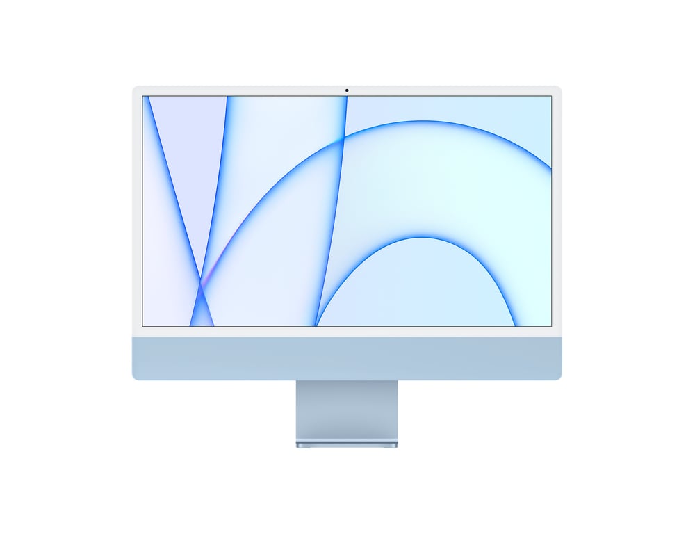 iMac M1 (2021) 24 , 3,2 Ghz 512 Go SSD 8 Go Apple GPU, Bleu - QWERTY ES - Très bon état Très bon état Apple reconditionné disponible sur Pixmania