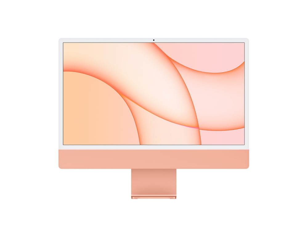 iMac M1 (2021) 24 , 3,2 Ghz 512 Go SSD 8 Go Apple GPU, Orange - QWERTY ES - Bon état Bon état Apple reconditionné disponible sur Pixmania