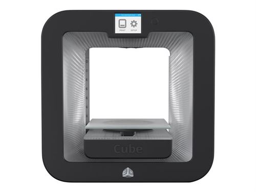 Imprimante 3D Systems Cube 3 3D Grise État correct 3D Systems reconditionné disponible sur Fnac