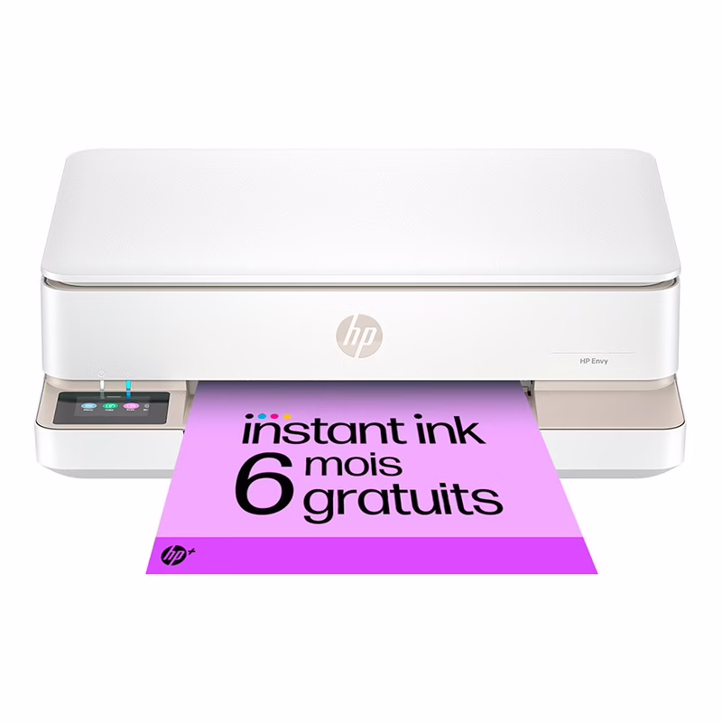 Imprimante Hp Envy 6132e Multifonction Instant Ink 6 Mois Gratuits Bon état reconditionné disponible sur Electro Depot