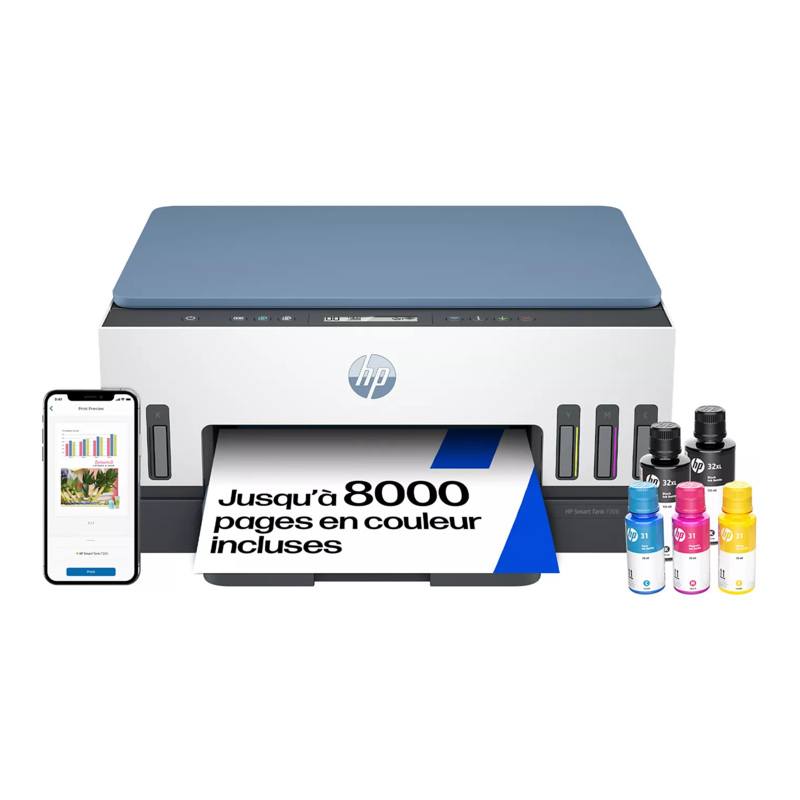Acheter Imprimante Hp Smart Tank 7006 Multifonction À Reservoir Bon état - 198,98 € Imprimante Hp Smart Tank 7006 Multifonction À Reservoir Bon état reconditionné disponible sur Electro Depot