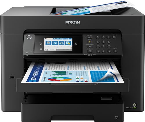 Imprimante jet d'encre multifonction Epson WorkForce WF-7840 Noir État correct Epson reconditionné disponible sur Fnac