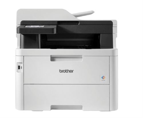 Imprimante multifonction 4-en-1 Brother MFC-L3760CDW Blanc et Noir État correct Brother reconditionné disponible sur Fnac