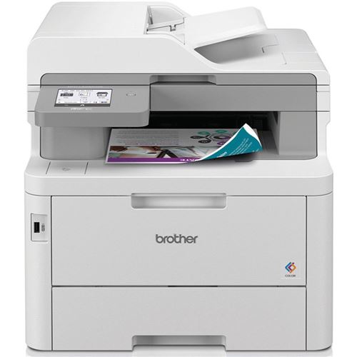 Imprimante multifonction Brother MFC-L8390CDW Blanc État correct Brother reconditionné disponible sur Fnac