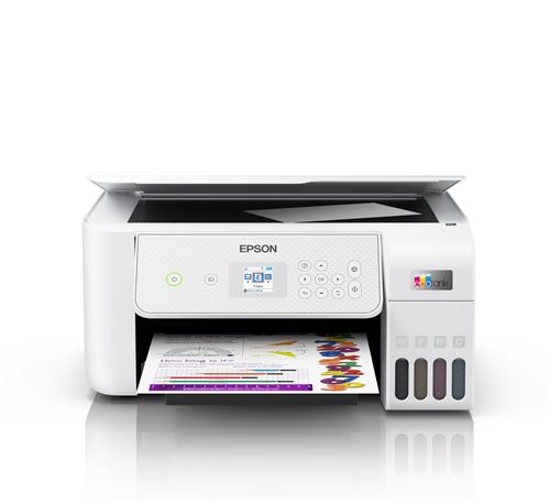 Imprimante multifonction Epson EcoTank ET-2876 Blanc État correct reconditionné disponible sur Fnac