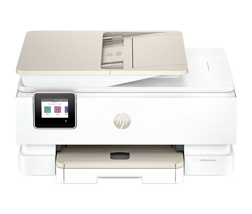 Imprimante multifonction Tout-en-un HP Envy Photo 7934 Blanc et Beige Eligible Instant Ink État correct Hewlett-Packard reconditionné disponible sur Fnac