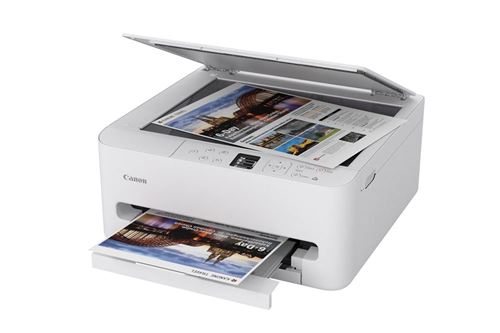 Imprimante multifonctions Canon Pixma TS6550i Blanc État correct reconditionné disponible sur Fnac