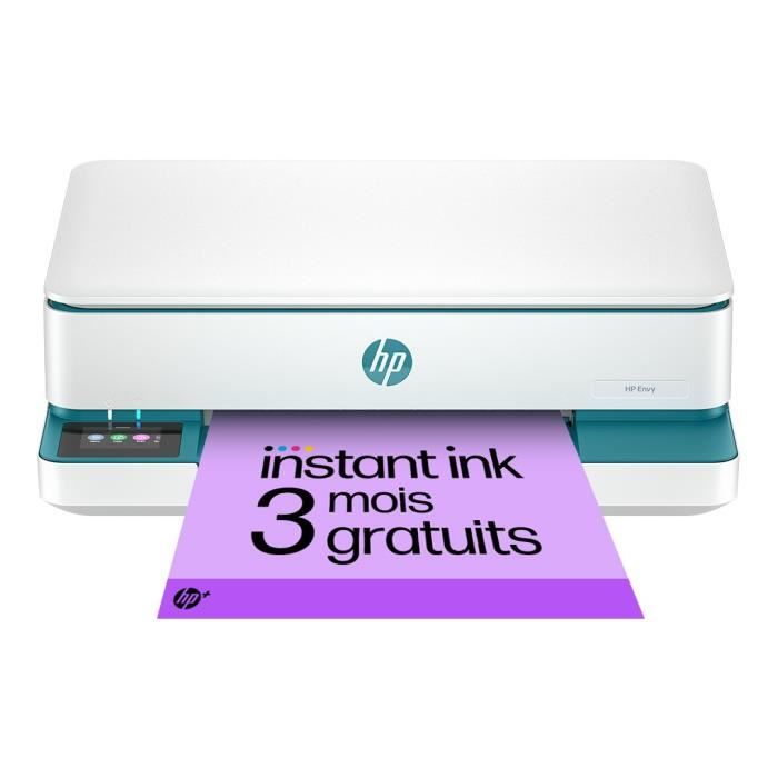 Imprimante tout-en-un HP Envy 6122e Jet d'encre couleur - Copie Scan - 3 mois d'Instant ink inclus a - Excellent état Parfait état Hewlett-Packard reconditionné disponible sur Pixmania