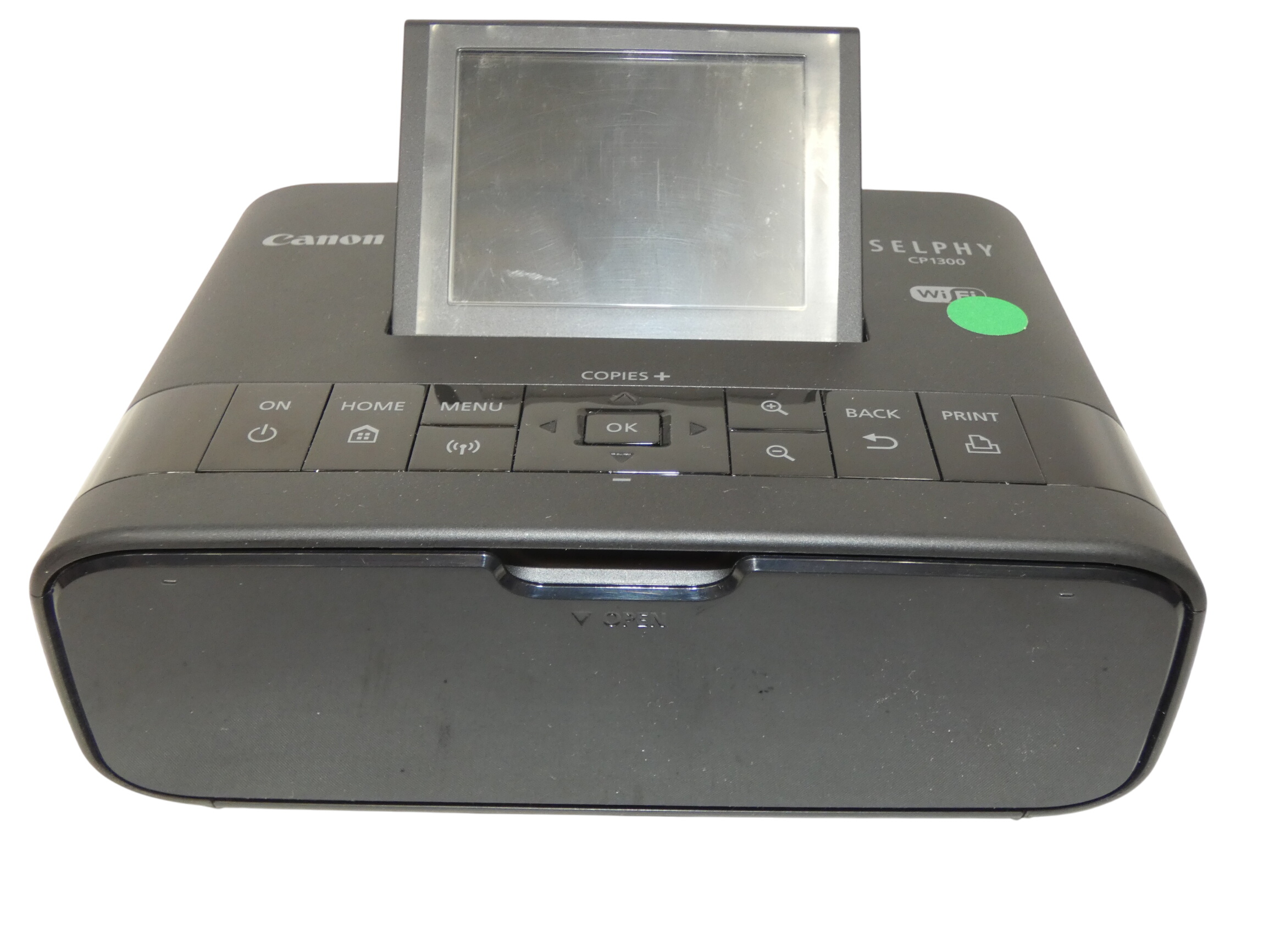 Imprimante Wi-Fi compacte photo CANON Selphy CP1300 Parfait état - 70,00 € Imprimante Wi-Fi compacte photo CANON Selphy CP1300 Parfait état reconditionné disponible sur Label Emmaüs