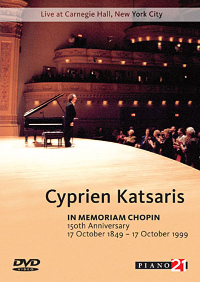 In memoriam Chopin - Live Carnegie Hall New York 1999 État correct reconditionné disponible sur Fnac | Dero