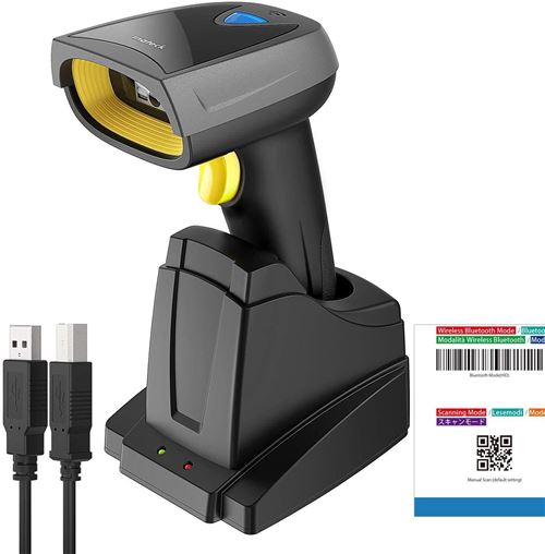 Inateck BCST-52 - Scanner de code à barres - portable - imageur 2D - 200 scans / seconde - décodé - Bluetooth, USB, RF(2.4 GHz) État correct - 59,99 € Inateck BCST-52 - Scanner de code à barres - portable - imageur 2D - 200 scans / seconde - décodé - Bluetooth, USB, RF(2.4 GHz) État correct N/A reconditionné disponible sur Fnac