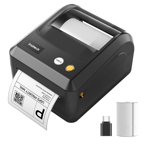 Inateck Imprimante d'étiquettes Thermiques Mobiles sans Fil 4 x 6 - pour Colis d'expédition, Compatible avec iOS, Android, Windows État correct N/A reconditionné disponible sur Fnac