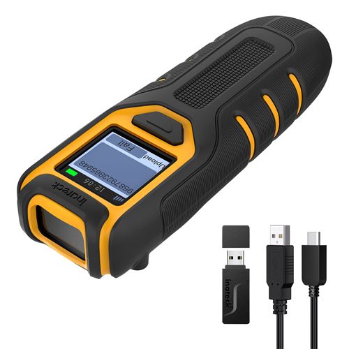 Inateck Scanner de Codes-Barres Bluetooth QR Code 1D 2D Kabellos 2.4GHz, Portable sans Fil avec Écran, Scanner Manuel avec APP SDK État correct - 39,99 € Inateck Scanner de Codes-Barres Bluetooth QR Code 1D 2D Kabellos 2.4GHz, Portable sans Fil avec Écran, Scanner Manuel avec APP SDK État correct N/A reconditionné disponible sur Fnac
