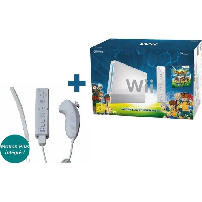 INAZUMA ELEVEN STRIKERS PACK BLANC+ CONTROL PACK Reconditionné Nintendo reconditionné disponible sur Cdiscount Seconde Vie | Dero