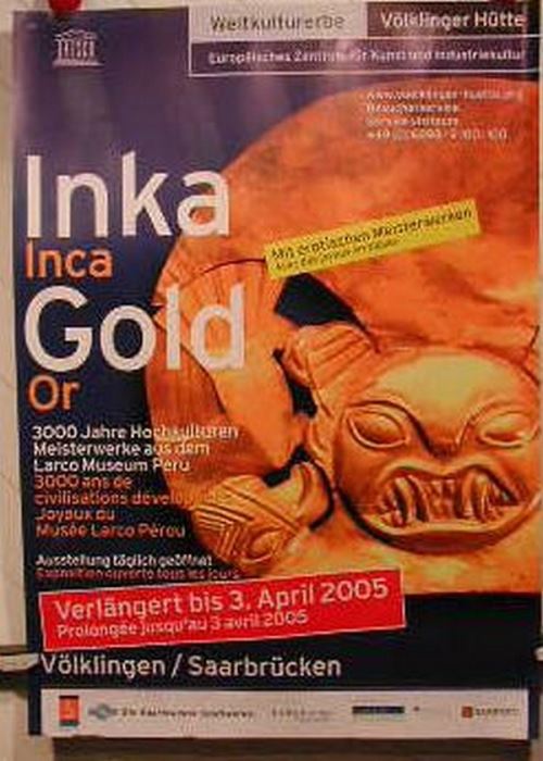 Acheter Inca Gold - 60x85 cm - AFFICHE / POSTER État correct - 17,99 € Inca Gold - 60x85 cm - AFFICHE / POSTER État correct N/A reconditionné disponible sur Fnac