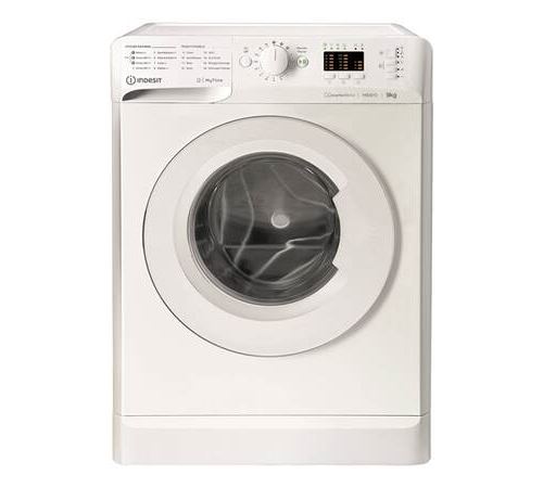 Indesit MTWA 91483 W FR - Machine à laver - largeur : 59.5 cm - profondeur : 60.5 cm - hauteur : 85 cm - chargement frontal - 62 litres - 9 kg - 1400 tours/min - blanc État correct Indesit reconditionné disponible sur Fnac