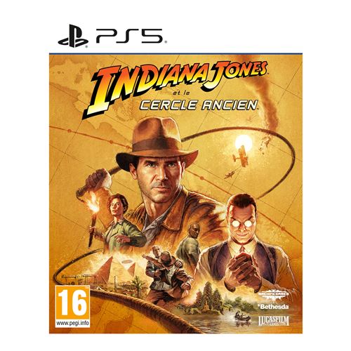 Indiana Jones et Le Cercle Ancien PS5 État correct Microsoft reconditionné disponible sur Fnac