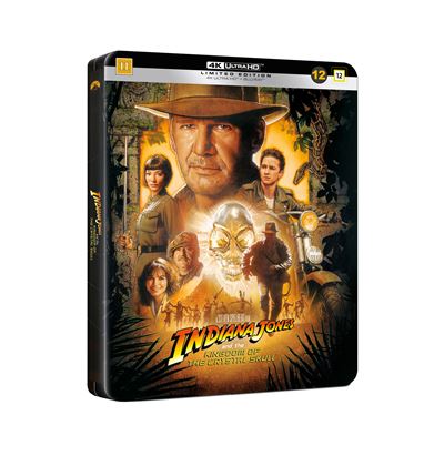 Indiana Jones et le Royaume du crâne de cristal Édition Limitée SteelBook® Blu-ray 4K Ultra HD État correct - 50,76 € Indiana Jones et le Royaume du crâne de cristal Édition Limitée SteelBook® Blu-ray 4K Ultra HD État correct reconditionné disponible sur Fnac