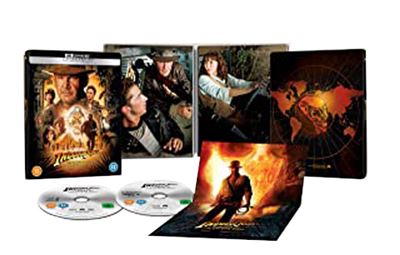 Indiana Jones et le Royaume du Crâne de Cristal SteelBook® Blu-ray 4K Ultra HD État correct reconditionné disponible sur Fnac