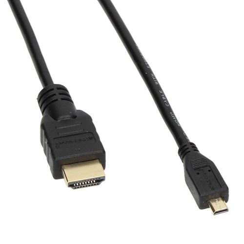 INECK® Câble HDMI vers Micro HDMI (Type D) - Pour Tablettes et Smartphones - Version 1.4 / 2.0 - Full HD 1080p / Ultra HD 2160p - Ethernet et 3D État correct reconditionné disponible sur Fnac