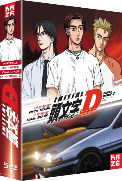 Initial D : Integral Fifth Stage Final Stage Extra Stage 2 DVD État correct reconditionné (offre indisponible) | Dero