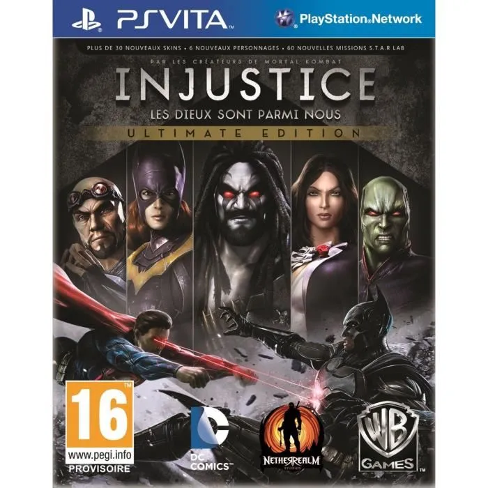 Injustice Goty Jeu PS Vita Reconditionné Warner Bros. Games reconditionné disponible sur Cdiscount Seconde Vie