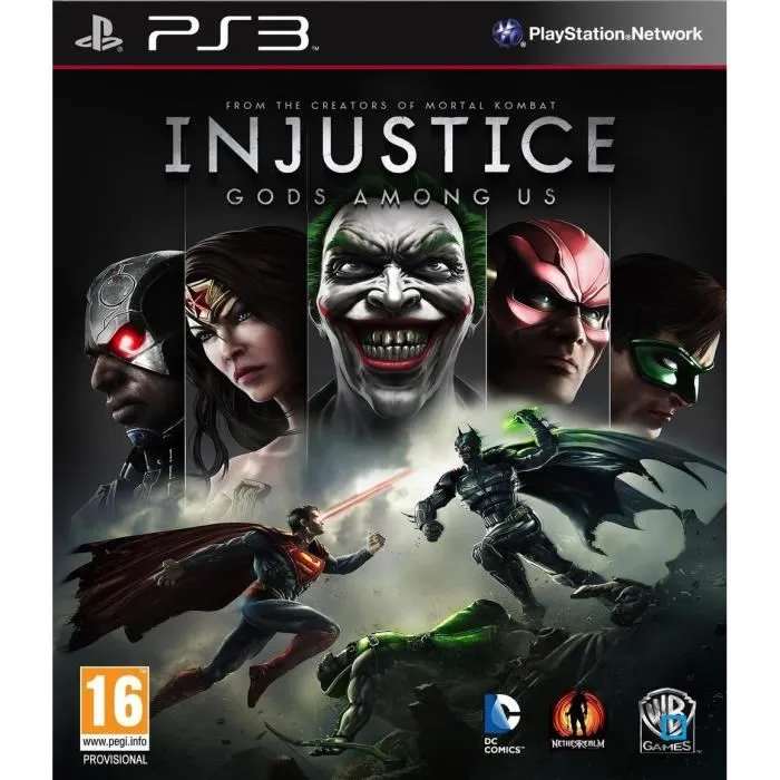 Acheter Injustice : Les Dieux Sont Parmi Nous Jeu PS3 Reconditionné - 19,90 € Injustice : Les Dieux Sont Parmi Nous Jeu PS3 Reconditionné Just for Games reconditionné disponible sur Cdiscount Seconde Vie