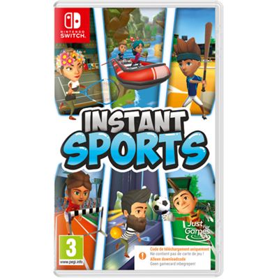 Instant Sport Code in a box Nintendo Switch État correct - 83,54 € Instant Sport Code in a box Nintendo Switch État correct Just for Games reconditionné disponible sur Fnac